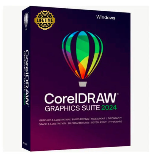 CorelDraw Graphics Suite 2024 | Lifetime Version | Digital Download | Windows Only